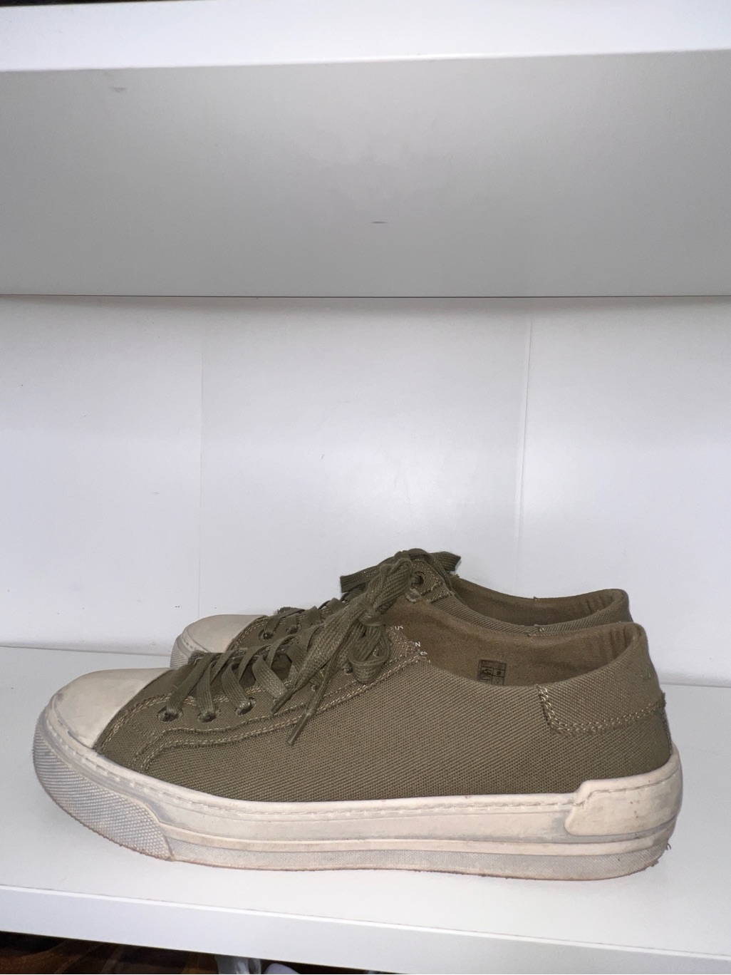 Nothing New Refresh Sneakers Olive Green Men’s Like New